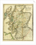 A History of the Highlands and of the Highland Clans, Map of Scotland by Anonymous