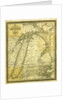 Map, History of Michigan, 1839, civil and topographical, in a compendious form by Anonymous