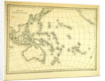 Mitchell's Atlas of outline maps, map of Oceanica by Anonymous