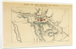 Map of the battle of Arcis, 1814, History of the Campaign in France in the year 1814 by Anonymous