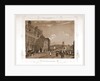 Hotel de Ville and Place de Greve, Paris and surroundings by M. C. Philipon