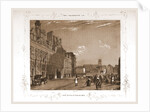 Hotel de Ville and Place de Greve, Paris and surroundings by M. C. Philipon