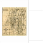 Map, Biblical Researches in Palestine, Mount Sinai by Anonymous