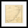Topographical Map of the East coast of China from Canton to Nanking by Anonymous