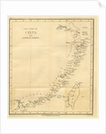 Topographical Map of the East coast of China from Canton to Nanking by Anonymous