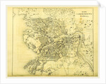 Map, 1840, St. Petersburg, Russia by Anonymous