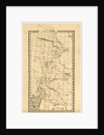 Map, Personal Narrative of a Journey from India to England, by Bussorah astrakhan and St. Petersburgh in the year 1824 by Anonymous