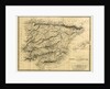 Map Spain and Portugal, The Wars of Succession of Portugal and Spain from 1826 to 1840 by Anonymous