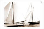 Start, Gossoon and Minerva, Gossoon (Sloop), Minerva (Yacht) by Anonymous