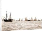 Start, 46-footers, Goelet Cup Race, Regattas, 1891 by Anonymous