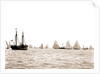 Start, 46-footers, Goelet Cup Race, Regattas, 1891 by Anonymous