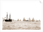 Start, 46-footers, Goelet Cup Race, Regattas, 1891 by Anonymous