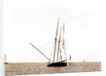 Gracie and Volunteer foul, Gracie (Yacht) by Anonymous