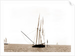 Gracie and Volunteer foul, Gracie (Yacht) by Anonymous