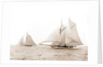 Quickstep and Gloriana, August 6, 1892, Quickstep (Schooner), Gloriana (Yacht) by Anonymous