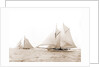 Quickstep and Gloriana, August 6, 1892, Quickstep (Schooner), Gloriana (Yacht) by Anonymous