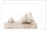Quickstep and Gloriana, August 6, 1892, Quickstep (Schooner), Gloriana (Yacht) by Anonymous