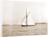 Valkyrie nearing outer mark, Valkyrie II (Yacht) by Anonymous