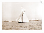 Valkyrie nearing outer mark, Valkyrie II (Yacht) by Anonymous