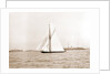 Valkyrie nearing outer mark, Valkyrie II (Yacht) by Anonymous