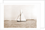 Valkyrie nearing outer mark, Valkyrie II (Yacht) by Anonymous