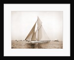 Vigilant rounding outer mark, Vigilant (Yacht) by Anonymous
