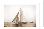 Vigilant rounding outer mark, Vigilant (Yacht) by Anonymous