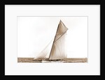 Columbia setting spinnaker boom, Oct. 3, 1899 by Anonymous