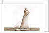 Columbia setting spinnaker boom, Oct. 3, 1899 by Anonymous