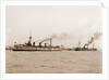 Kaiserin Augusta and Seeadler, German ships, Kaiserin Augusta (Ship), 1890 by Anonymous