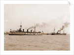 Kaiserin Augusta and Seeadler, German ships, Kaiserin Augusta (Ship), 1890 by Anonymous