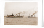 Kaiserin Augusta and Seeadler, German ships, Kaiserin Augusta (Ship), 1890 by Anonymous