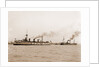 Kaiserin Augusta and Seeadler, German ships, Kaiserin Augusta (Ship), 1890 by Anonymous