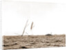 Columbia driving by the Shamrock I, Columbia (Sloop), Shamrock I (Yacht) by Anonymous