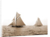 Shamrock I and Columbia at the start, Columbia (Sloop), Shamrock I (Yacht) by Anonymous