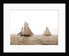 Shamrock I and Columbia at the start, Columbia (Sloop), Shamrock I (Yacht) by Anonymous