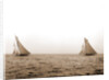 Shamrock I and Columbia two minutes after start, Columbia (Sloop), Shamrock I (Yacht) by Anonymous