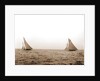Shamrock I and Columbia two minutes after start, Columbia (Sloop), Shamrock I (Yacht) by Anonymous