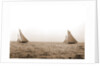 Shamrock I and Columbia two minutes after start, Columbia (Sloop), Shamrock I (Yacht) by Anonymous