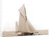 Columbia and Shamrock I maneuvering before the start, Columbia (Sloop), Shamrock I (Yacht) by Anonymous