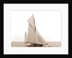 Columbia and Shamrock I maneuvering before the start, Columbia (Sloop), Shamrock I (Yacht) by Anonymous