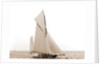 Columbia and Shamrock I maneuvering before the start, Columbia (Sloop), Shamrock I (Yacht) by Anonymous