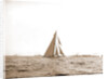 Columbia at the finish, Columbia (Sloop), 1899 by Anonymous