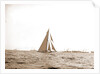 Columbia at the finish, Columbia (Sloop), 1899 by Anonymous