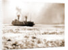 Car ferry turning in ice, Detroit River by Anonymous