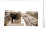 Str. Harvard in the slip, Detroit, Harvard (Freighter), 1900 by Anonymous