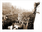 Mardi Gras procession on Canal St, New Orleans by Anonymous