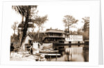 The Okeehumkee at wharf, Silver Springs by Anonymous