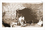 Preparing tortillas in Aguas Calientes, Mexico by Anonymous