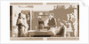 Benjamin Franklin opening first subscription library in Philadelphia, Mills by Anonymous